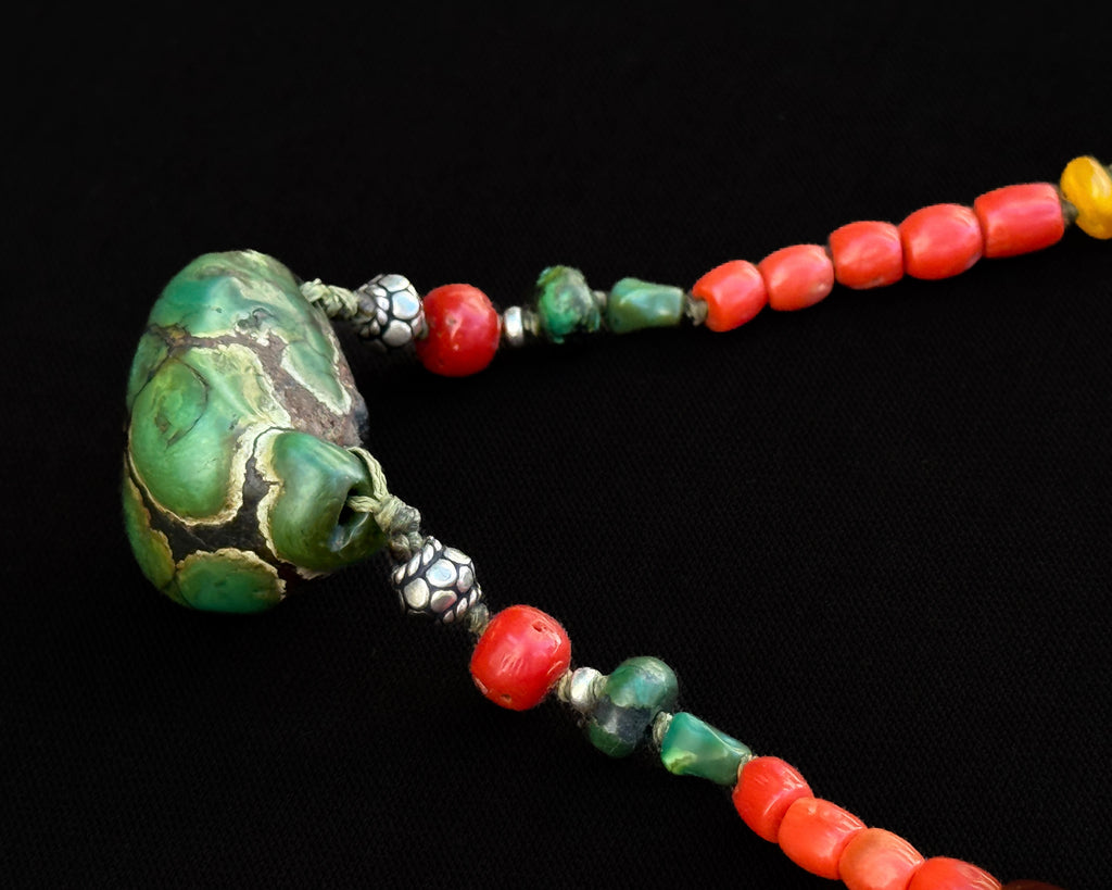 Ancient Tibetan Turquoise Necklace